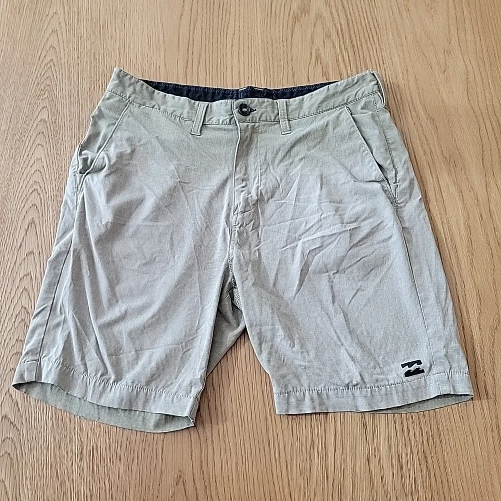 Billabong Shorts‎ Mens 32 Hybrid Submersibles Crossfire Surf Swim Stretch Brown